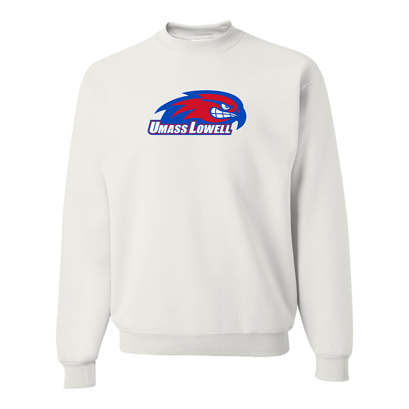 Men's UMass Lowell River Hawks  JERZEES NuBlend Crewneck Sweatshirt